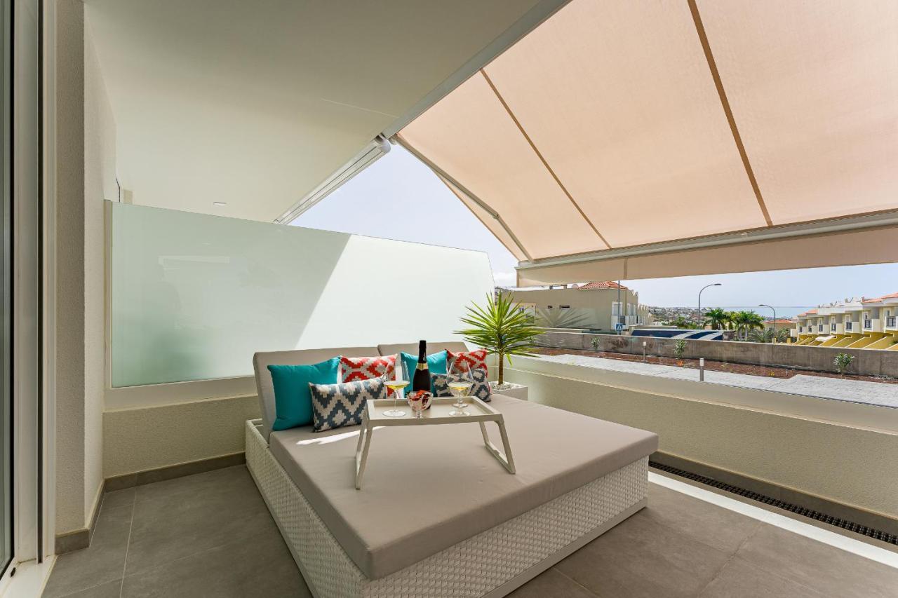 Modern New Apartment Las Terrazas De Costa Adeje. Heated Pool, Big Terrace And Private Parking מראה חיצוני תמונה