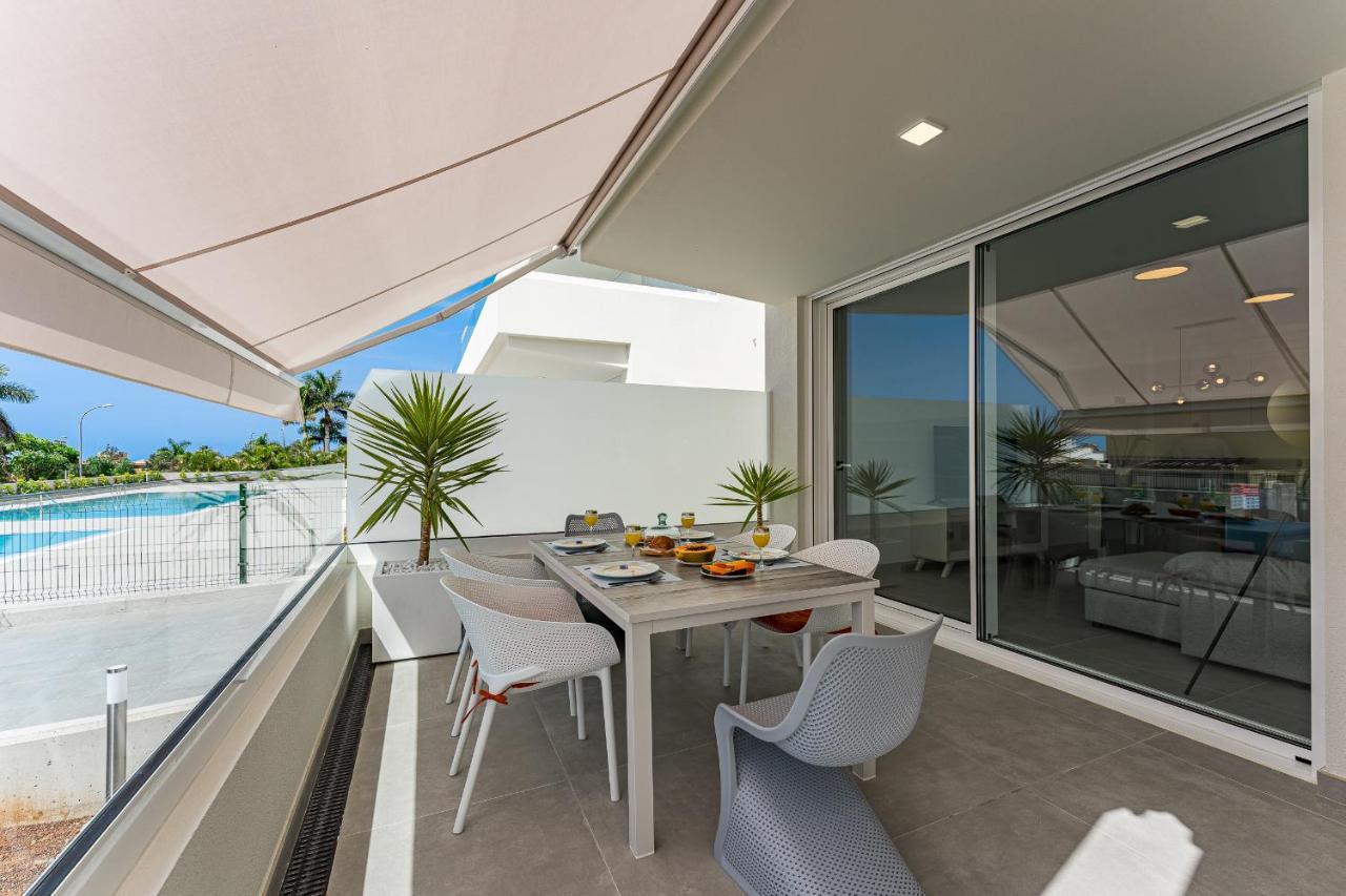 Modern New Apartment Las Terrazas De Costa Adeje. Heated Pool, Big Terrace And Private Parking מראה חיצוני תמונה