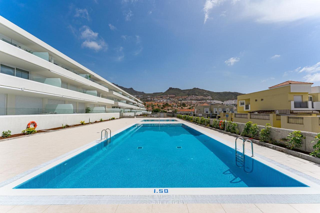 Modern New Apartment Las Terrazas De Costa Adeje. Heated Pool, Big Terrace And Private Parking מראה חיצוני תמונה